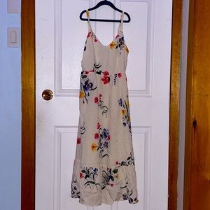 Floral kids flown dress